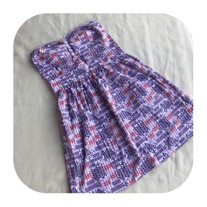 Be Bop juniors M strapless dress